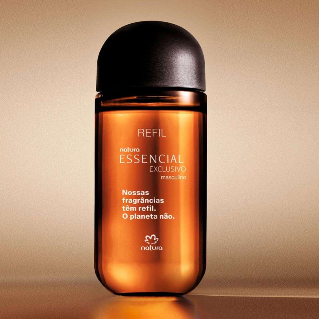 Refil Desodorante Perfume Essencial Exclusivo Masculino 100 ml