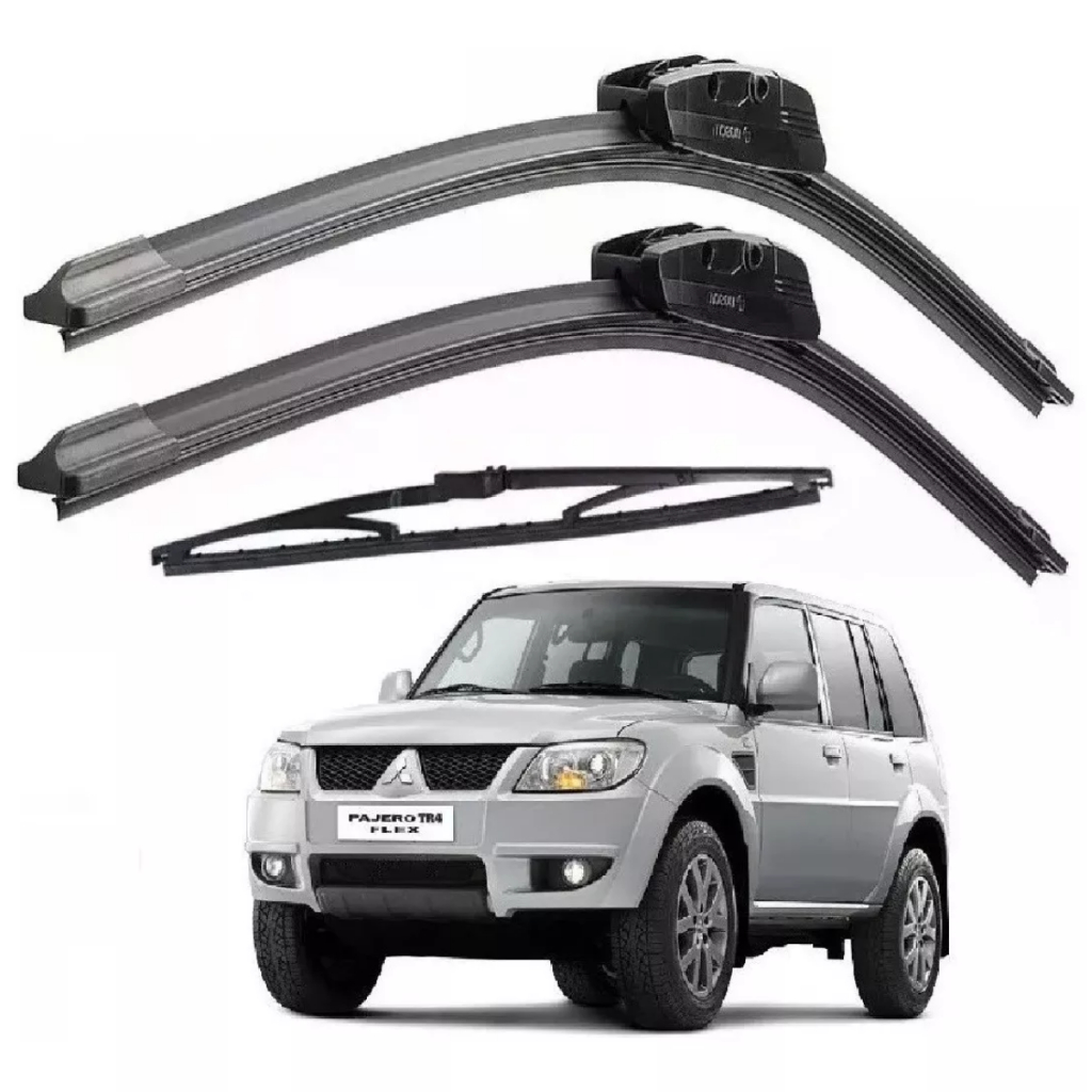 Palheta Parabrisa + Traseira Pajero Tr4 2010 A 2015