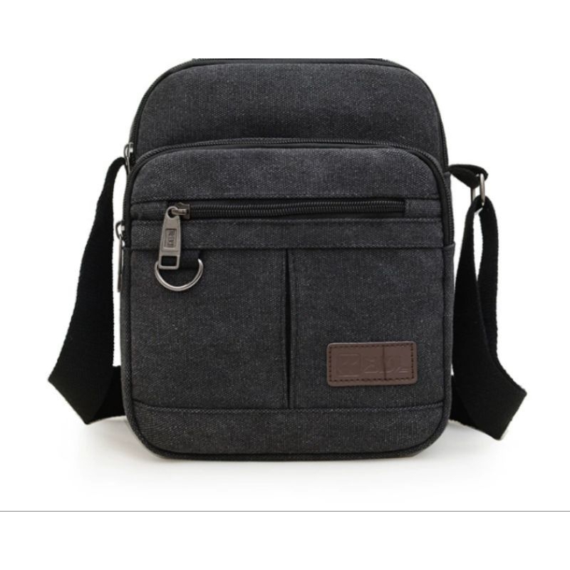 Bolsa lona masculino Transversal Bag 823 em Oferta na Shopee