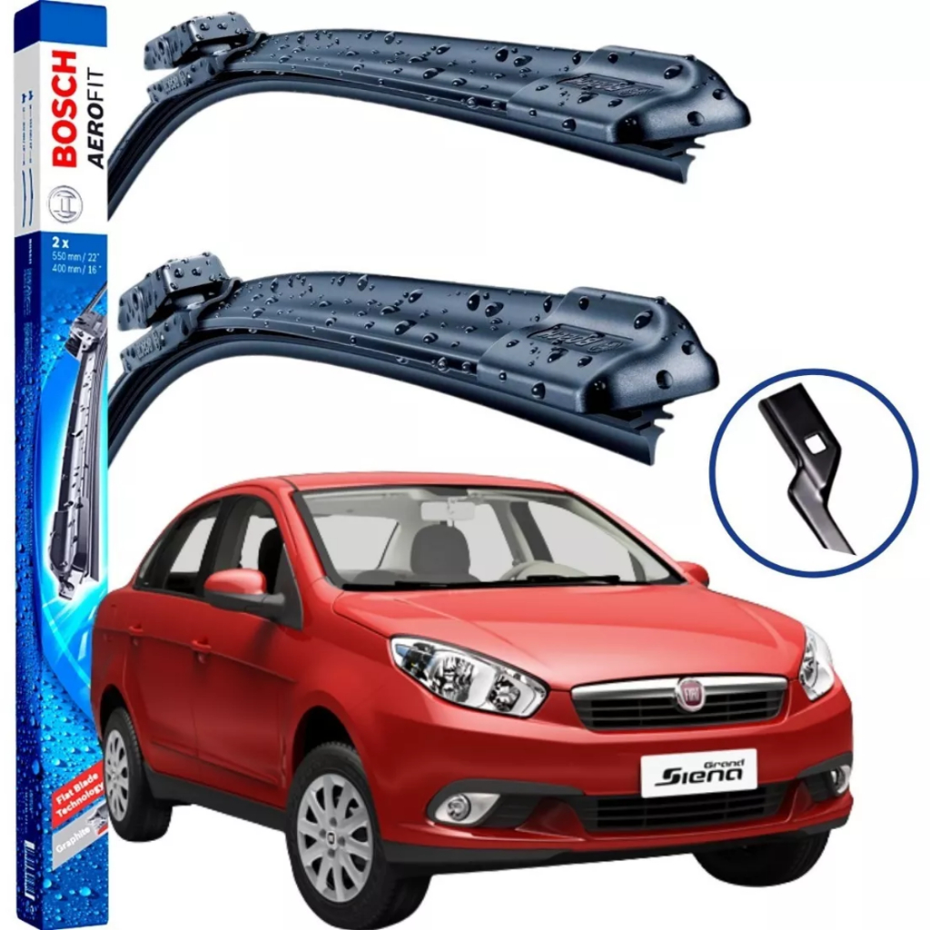 Palheta Parabrisa Fiat Grand Siena 2012 2013 2014 2015 2016 em Oferta na Shopee