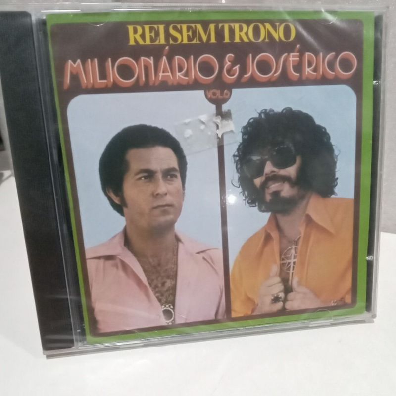 CD MILIONÁRIO & JOSÉ RICO -VOLUME 06 REI SEM TRONO TIRAGEM AJ-500