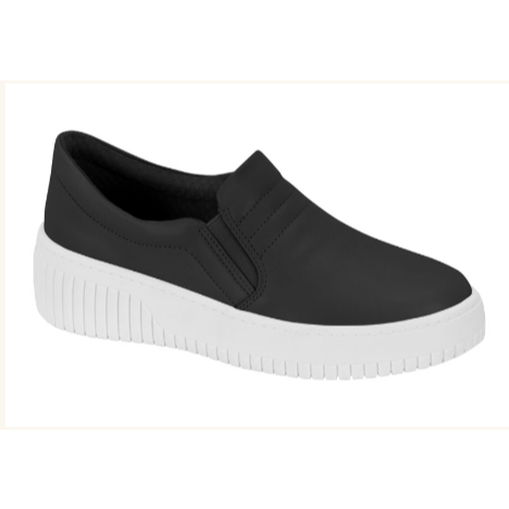 Tênis Feminino Beira Rio Casual Slip On 4316.101 Tênis Sem Cadarço Moda Verão Confortável Original
