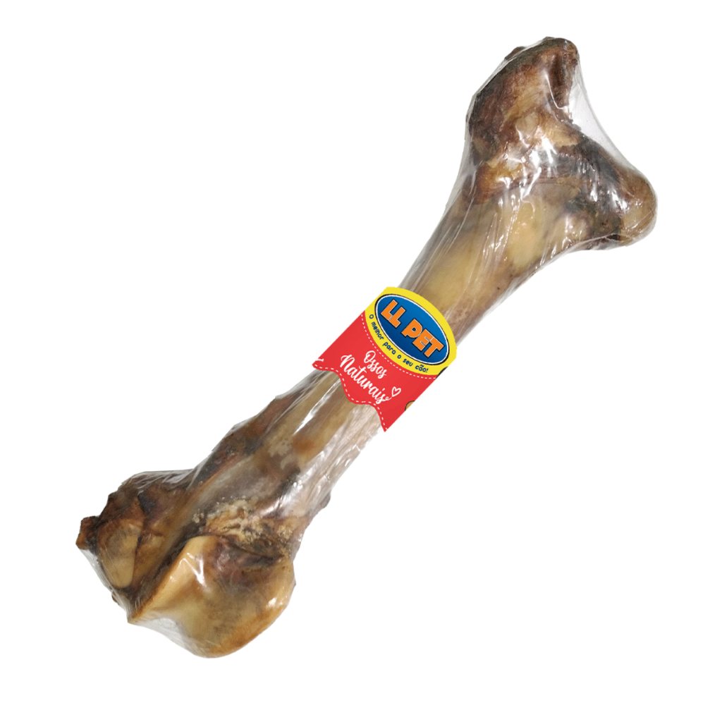 Osso Fêmur Bovino Grande 50 + Cm ( Média ) Desidratado Defumado - Osso Gigante