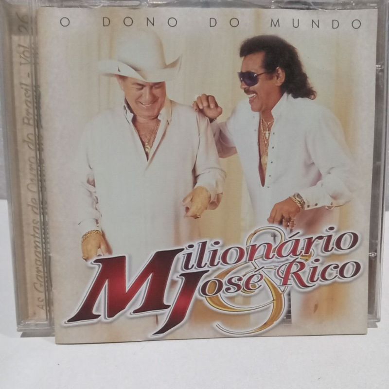 CD MILIONÁRIO & JOSÉ RICO -VOLUME 26 O DONO DO MUNDO