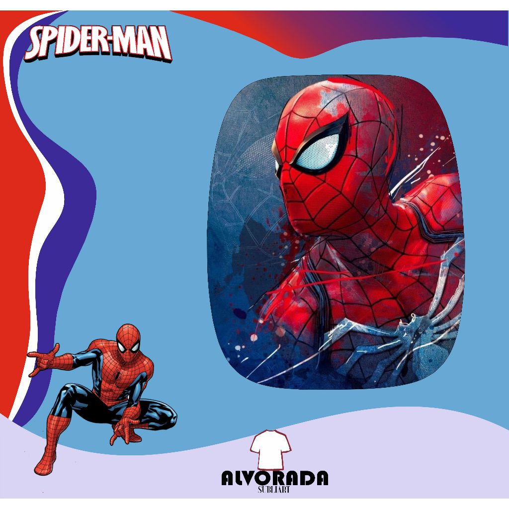 Mousepad Homem Aranha Ergonomico Personalizado Retangular Trabalho Desenho Escritório Jogo Gamer