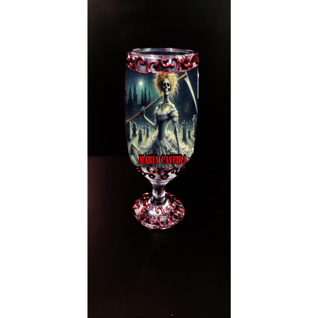 Taça Pombo Gira Maria Caveira Tipo Floripa.