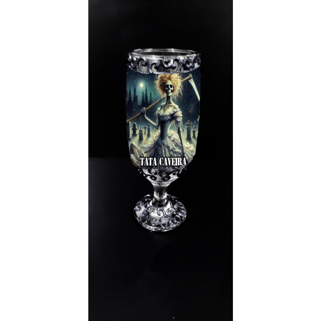 Taça Pombo Gira Tata Caveira Tipo Floripa.