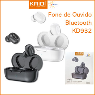 Fone de Ouvido Sem fio Bluetooth TWS Kaidi KD-932 em Oferta na Shopee