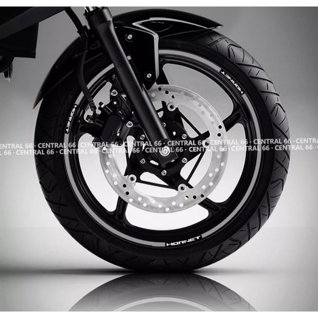Friso Honda Cb 600f Hornet Prata Refletivo Adesivo Filete Roda