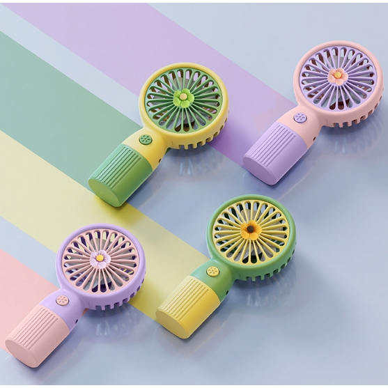 Ventilador Portátil Recarregável Bateria Silencioso Turbo