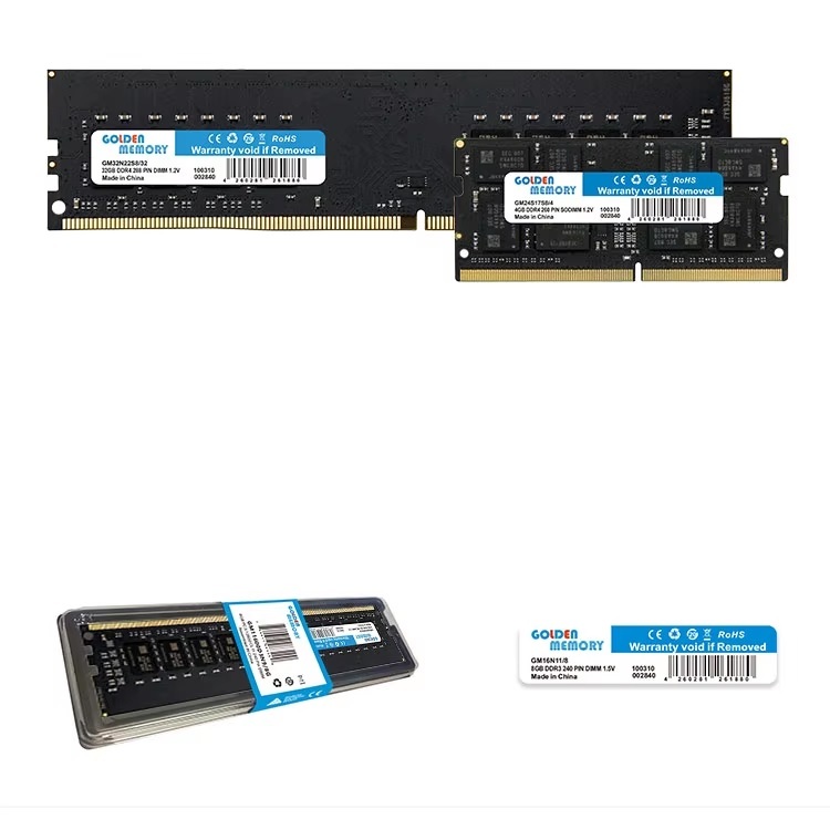 Memória DDR4 8GB 2666Mhz PC Desktop Golden Memory