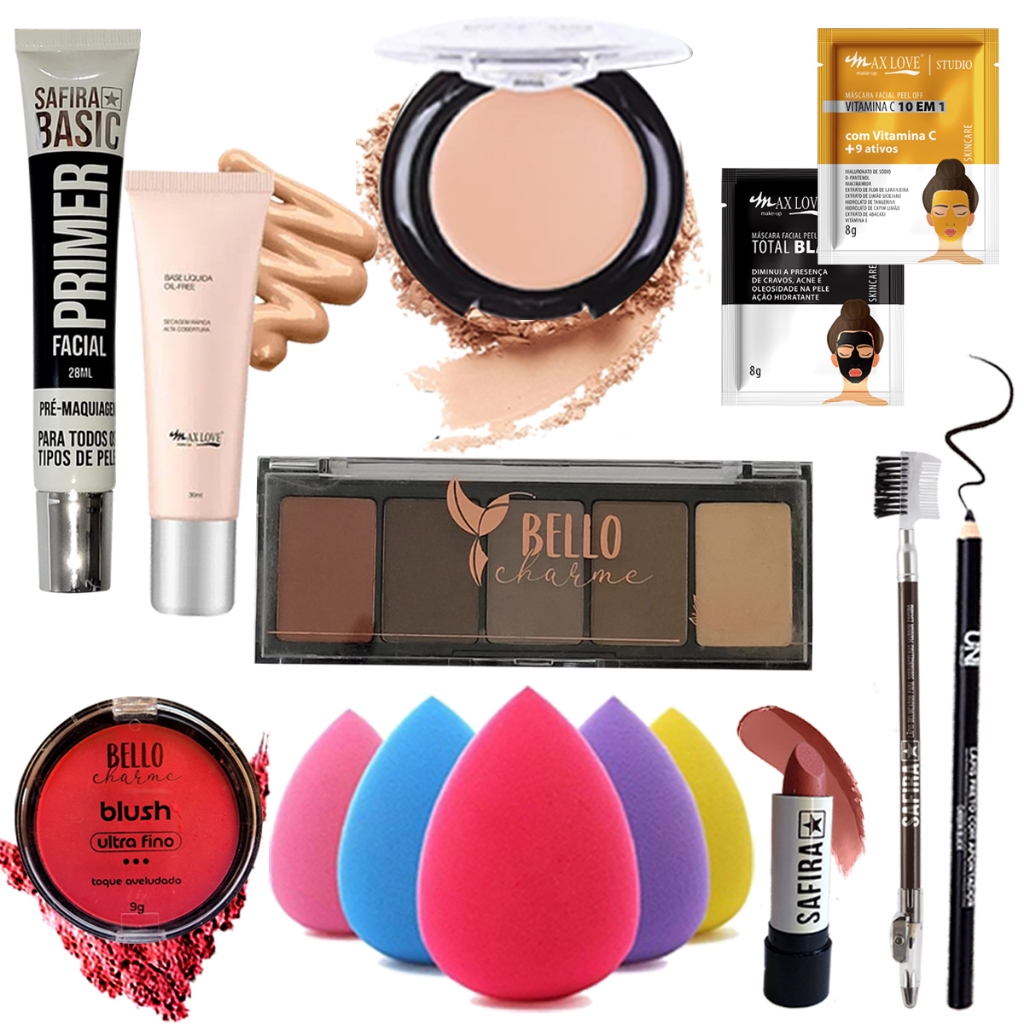 Kit Maquiagem Básico para Iniciantes: Onde Comprar | BuscaProdutos