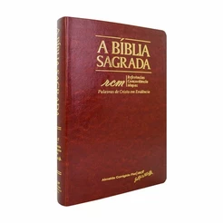 Bíblia Sagrada ACF | Letra Gigante | Luxo | RCM | PJV | Mogno