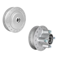 Cubo Dianteiro E Traseiro Para Moto Pop 100 110