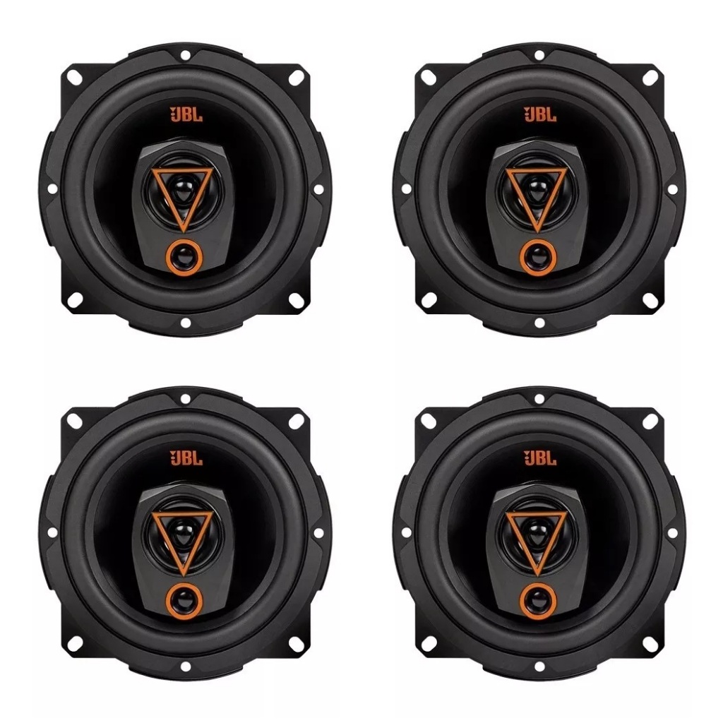 Kit 4 Alto Falantes 5 Polegadas Jbl 5trms80 Triaxial 320w 4 Ohms Multisystem em Oferta na Shopee