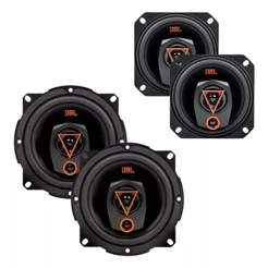 Kit 4 Alto Falantes Jbl 4 Pol. + 5 Pol. Multisystem 4trms80 5trms80 Triaxial 320w Rms 4 Ohms