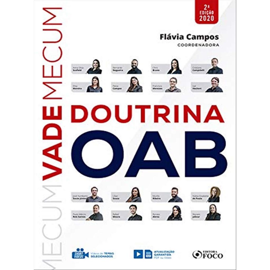Vade Mecum de Doutrina da Oab - 2ª Ed - Flávia Campos