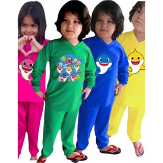 Pijama Infantil Longo - Manga Longa e Calça - Masculino e Feminino em Oferta na Shopee