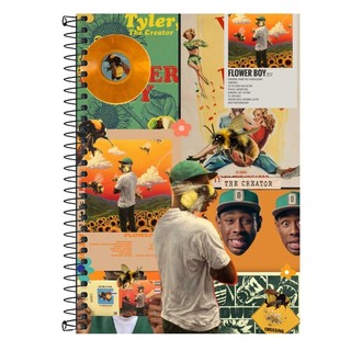 Caderno Personalizado TYLER, THE CREATOR - 1 matéria, 10 matérias  20 matérias