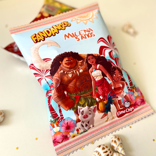 LEMBRANCINHA FESTA ANIVERSÁRIO MOANA 2 - SIMEA - SALGADINHO PERSONALIZADO