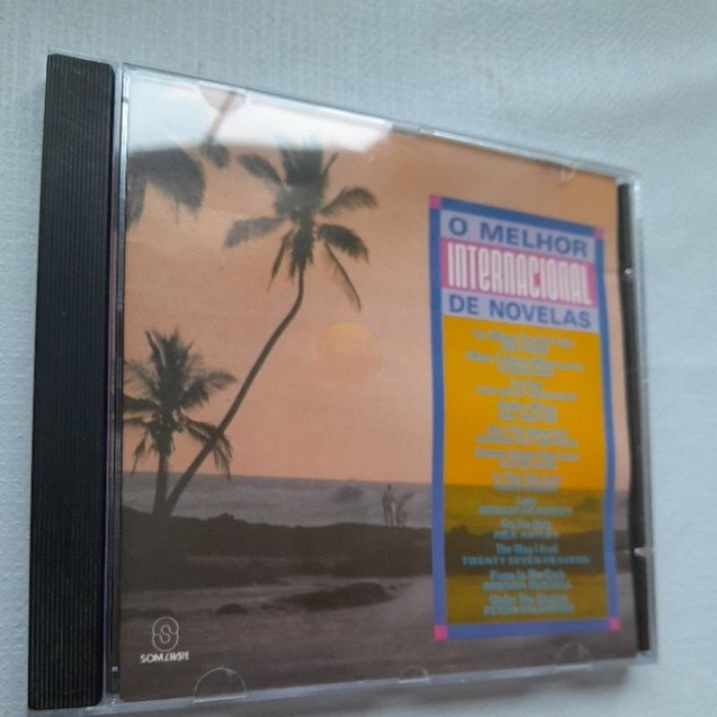 CD O Melhor Internacional Novelas 1995 - Bee Gees Foreigner Rick Astley Soup Dragons Mr Mister Swing Out Sisters  Camele