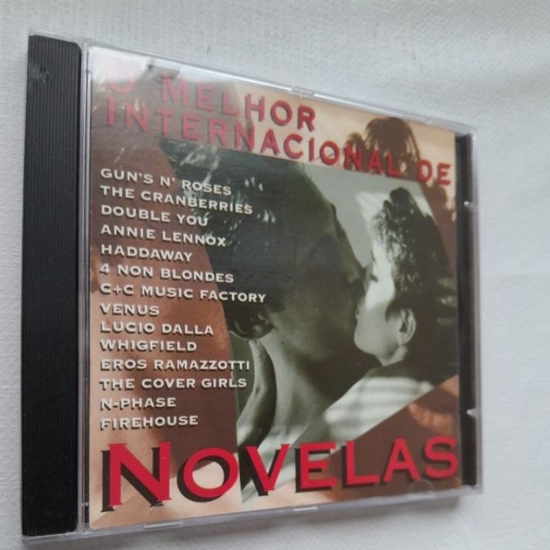 CD O Melhor Internacional Novelas 1996 - 4 Non Blonds Cover Girls Haddaway Cranberries Guns N Roses Firehouse Annie Lenn