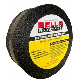 Fita Manta Termica Termotape Para Escapamento Coletor Ar condicionado Carro e Moto Varios Tamanhos em Oferta na Shopee