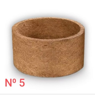 Vaso fibra de coco xaxim N⁰5 (30x15cm) para plantas, samambaia, orquídea. em Oferta na Shopee
