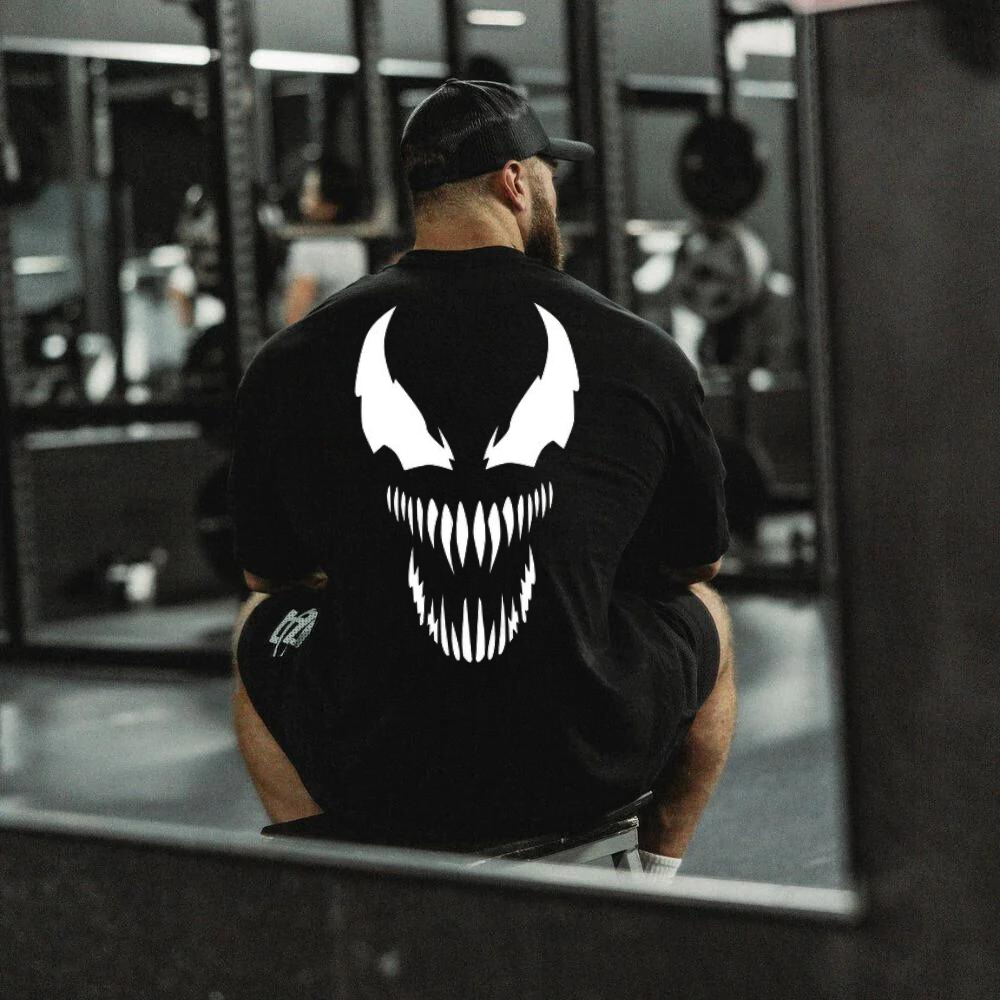 Camiseta Oversized Spartano Musculação Grande Algodão Streetwear Treino Academia