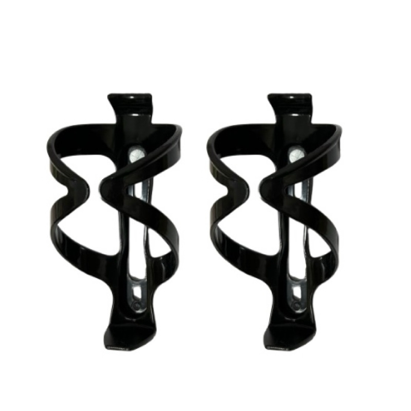 Kit de 2 Suportes Bike NIPARTE Mais Grosso Sem Parafusos de Garrafa Caramanhola Squeeze P/Bicicleta
