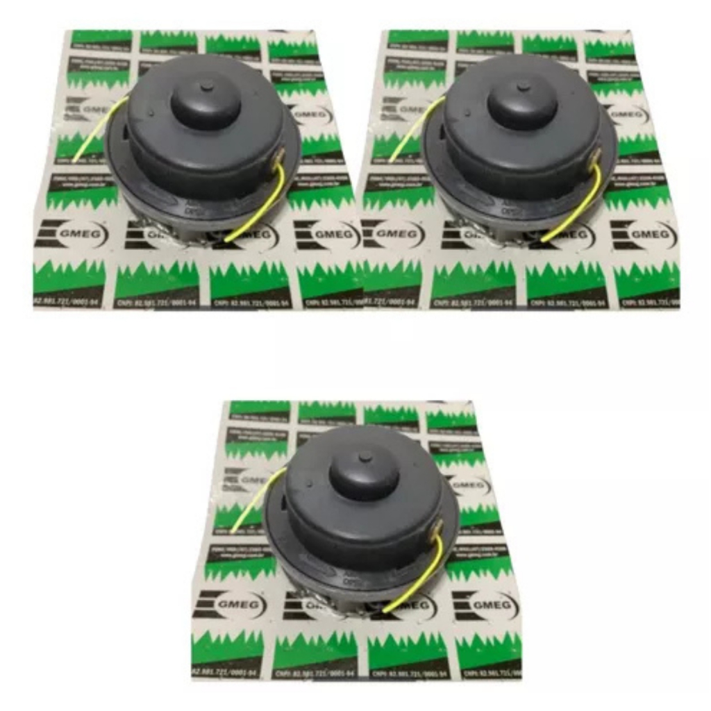 kit 3 Carretel Nylon Completo +3 Molas-garthen