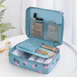 Bolsa Necessaire De Viagem Organizador Para Maquiagem Com Divisória em Oferta na Shopee