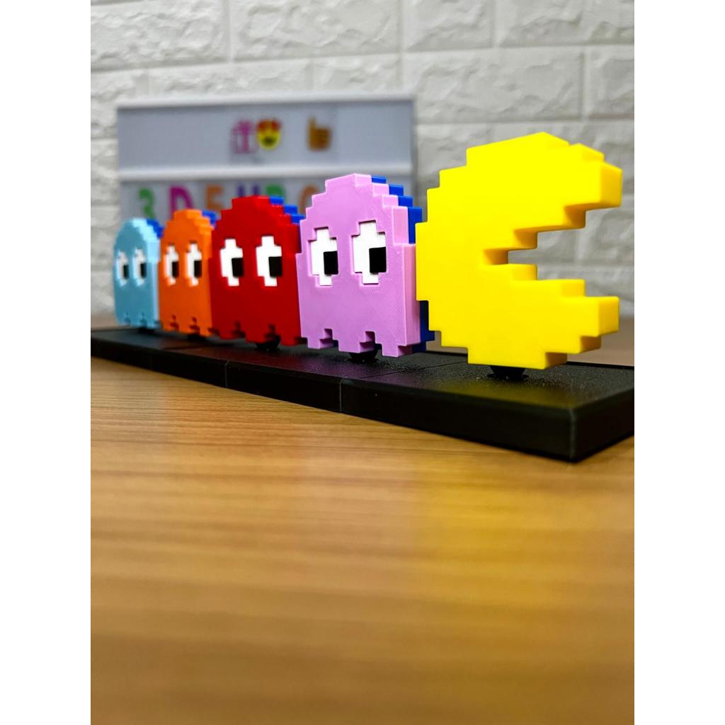 🎮👻 Pac-Man Decoração – Diversão Retrô em Movimento! 👻🎮