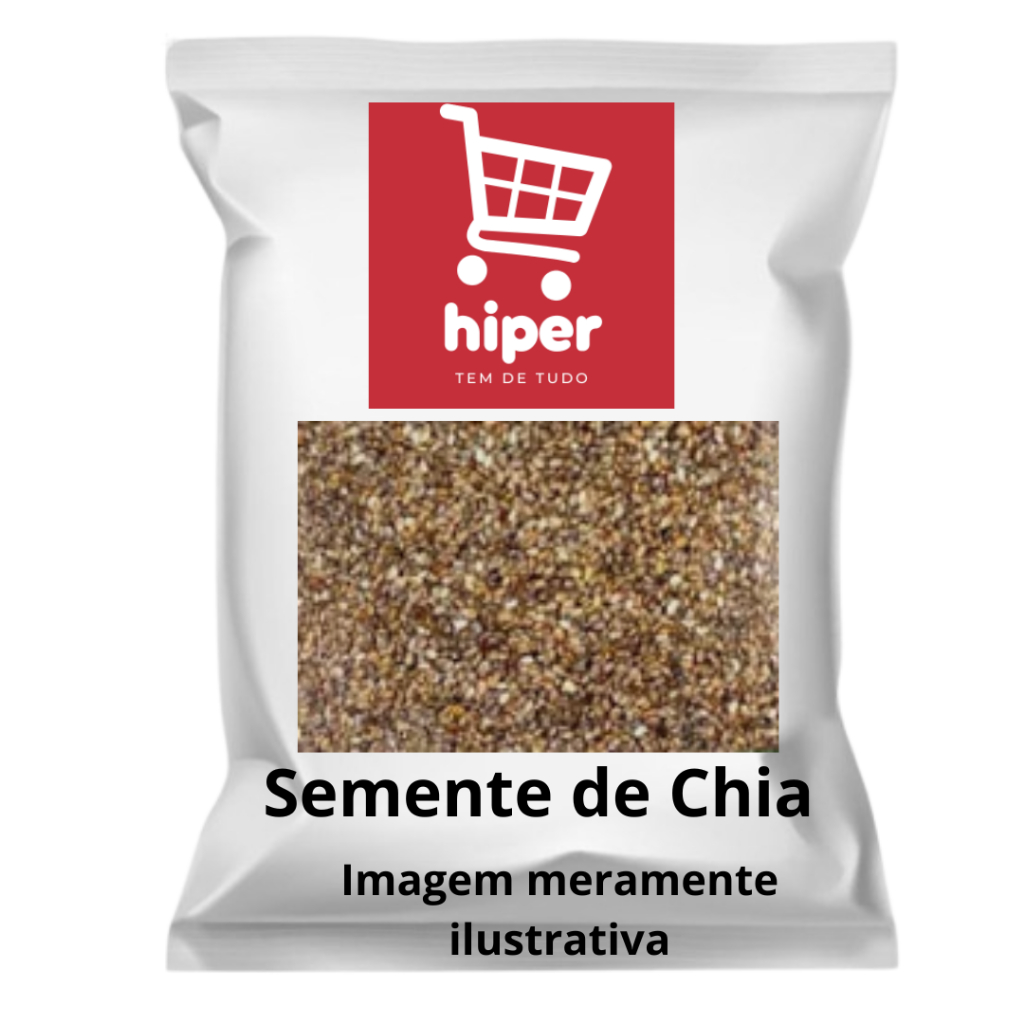 SEMENTE DE CHIA PREMIUM - HIPER TEM DE TUDO em Oferta na Shopee