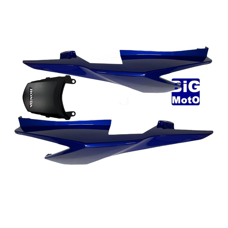 Rabeta traseira CG Titan 160 2024 Azul Spencer em Oferta na Shopee