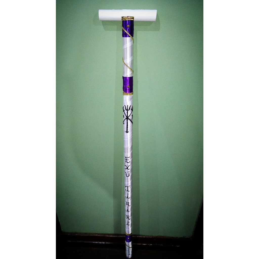 Bengala personalizada Exu tiriri / Exu caveira / Exu Calunga / Exu Omulu / Exu morcego/ Exu sete encruzilhadas