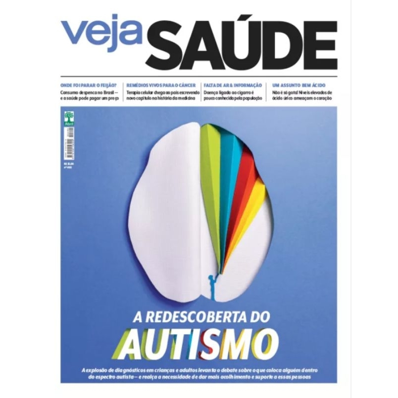 Revista Veja Saúde N° 490 - Abril 2023 - Editora Abril - A Redescoberta do Autismo