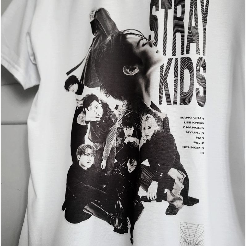 Detalhes do Camiseta Unissex STRAY KIDS 'for Rolling Stones UK' SKZ Kpop Aesthetic