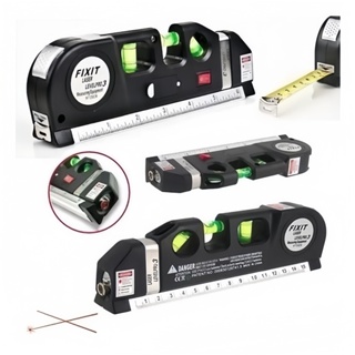 Nível Laser Multifuncional Level Pro3 - Precisão Profissional com 3 Linhas e Trena Integrada em Oferta na Shopee