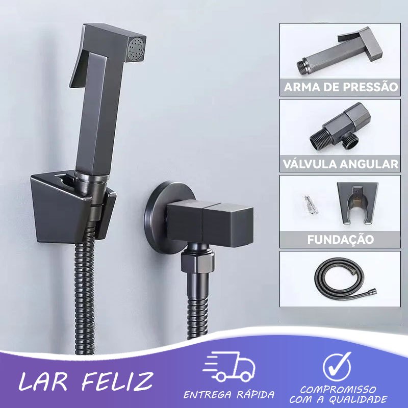 Ducha Higiênica Para Banheiro completa Luxo  nucleo da valvula em Oferta na Shopee