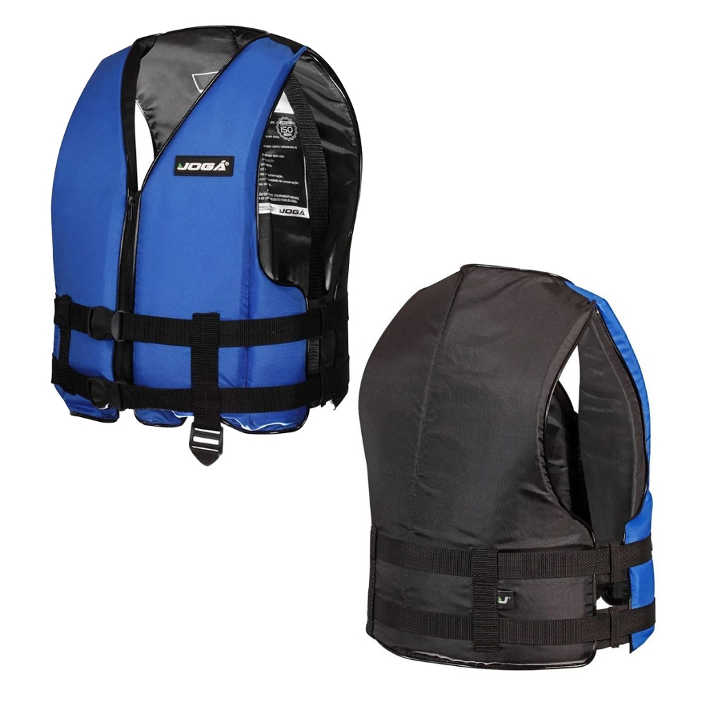 Colete Salva-Vidas Wave Azul - Jogá - Sports & Outdoors
