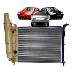 Radiador Fiat Palio / Strada 1996 1997 1998 2000 2001 2002 Sem Ar - Com Vaso