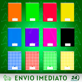KIT 15 CADERNO BROCHURAO 96 FOLHAS CAPA DURA GRANDE A4 JANDAIA BROCHURA em Oferta na Shopee