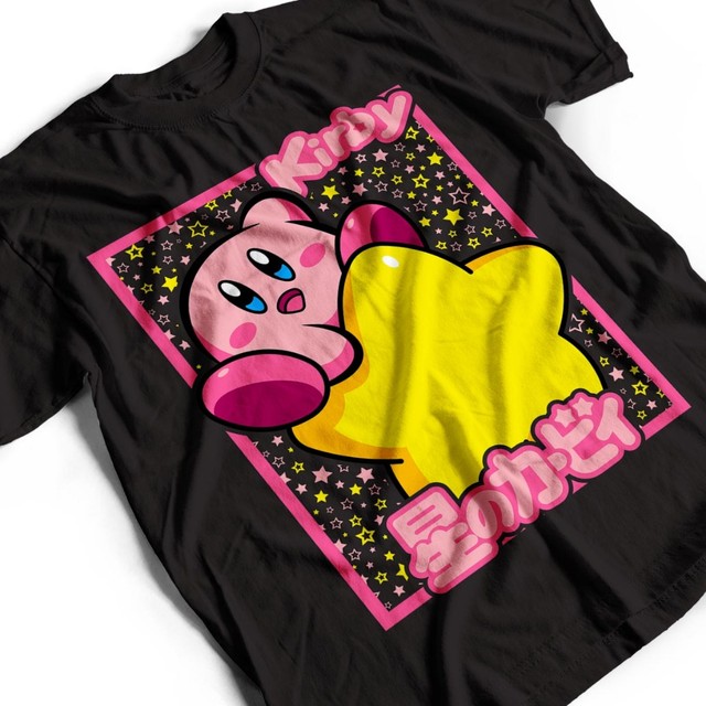 Camisa Kirby Star Camiseta Game Unissex 100% Algodão