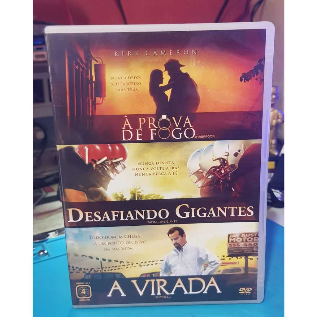 Box À Prova de Fogo + Desafiando Gigantes + A Virada