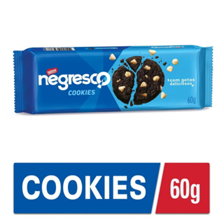 Cookies Negresco Chocolate Gotas Baunilha 60g Nestlé em Oferta na Shopee
