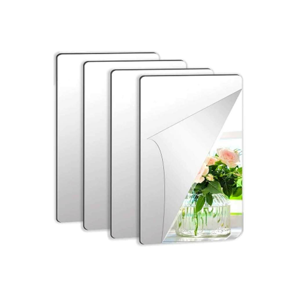 Espelho Flexível Adesivo Decorativo - Vários Formatos