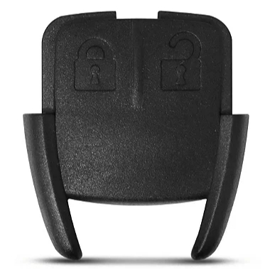 Capa para Controle Chevrolet 2 Botões Cadeado – Frontal Capa para telecomando