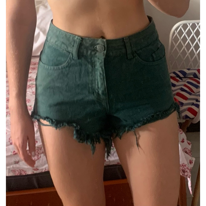 Short Verde Militar Dress To