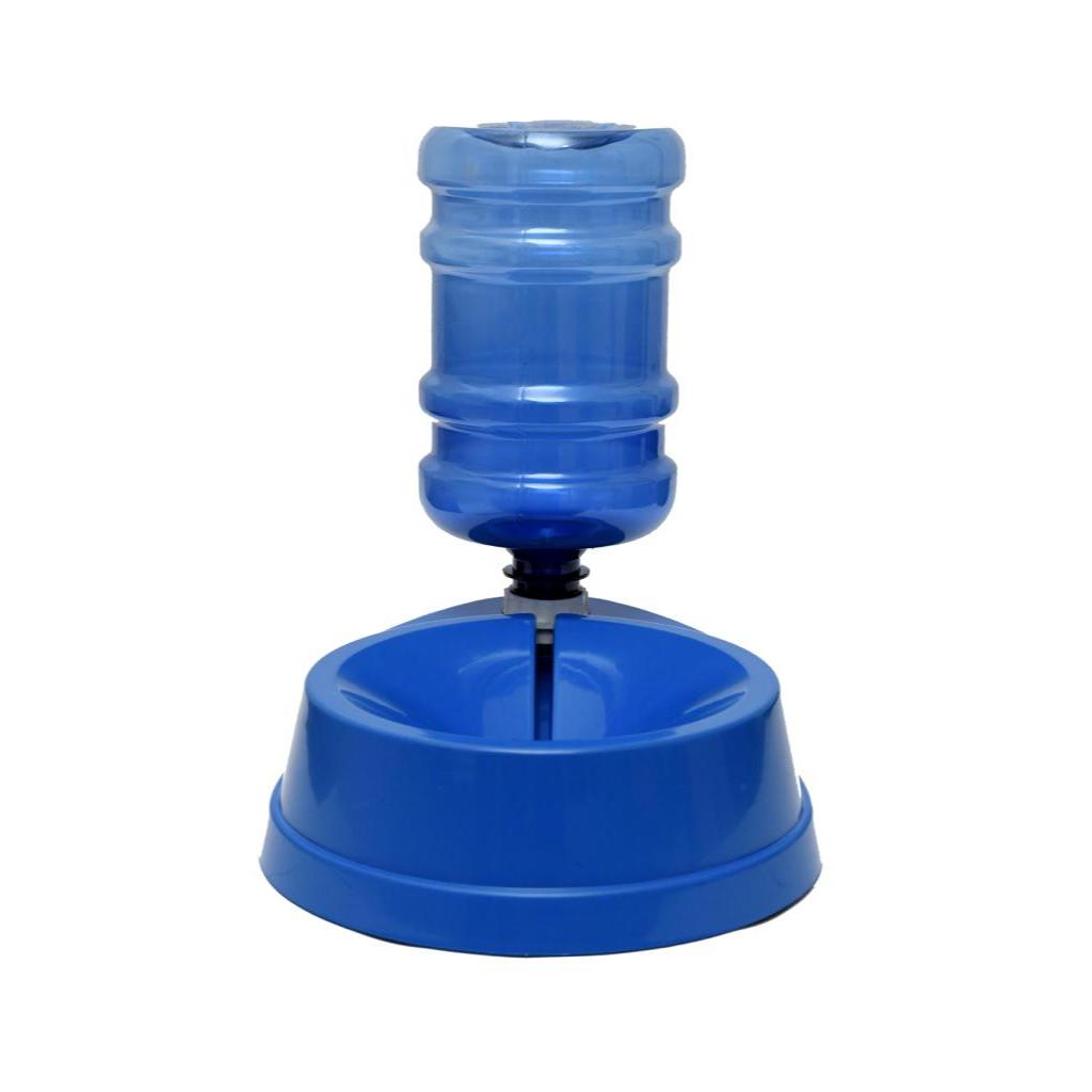 Bebedouro Automático Não Molha Pelos Longos Para Cães Cachorros Gatos 1 Litro Com Galãozinho